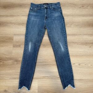 Lucky Brand Distressed Blue Skinny Jeans